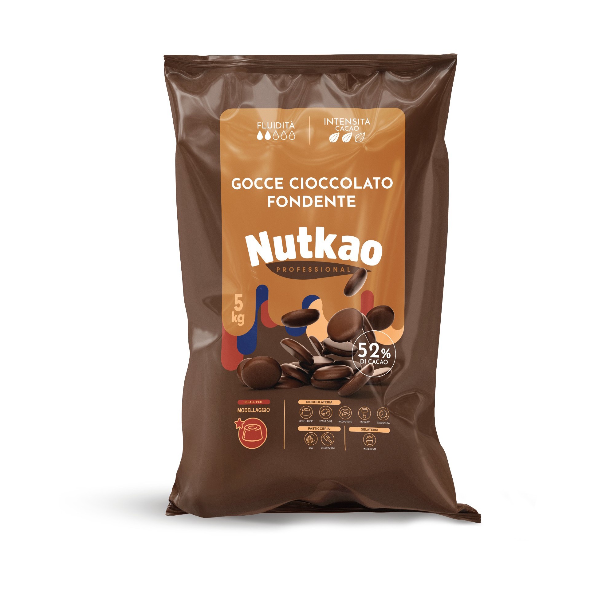 Copertura pasticceria al latte e nocciola